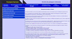 Desktop Screenshot of passagem-em-domicilio.com.br